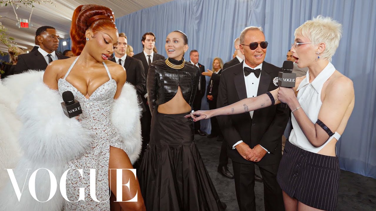 Megan Thee Stallion & Miley Cyrus's Met Gala Lovefest | Met Gala 2025 With Emma Chamberlain