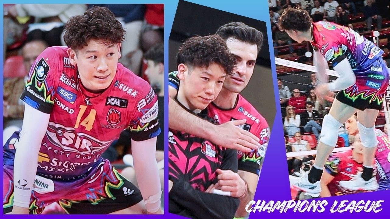Come back, YUKI✨📣「そんな日もあった」未来に残す✨あの日の14✨石川祐希 選手/ CL スタメン出場  Las Palmas戦