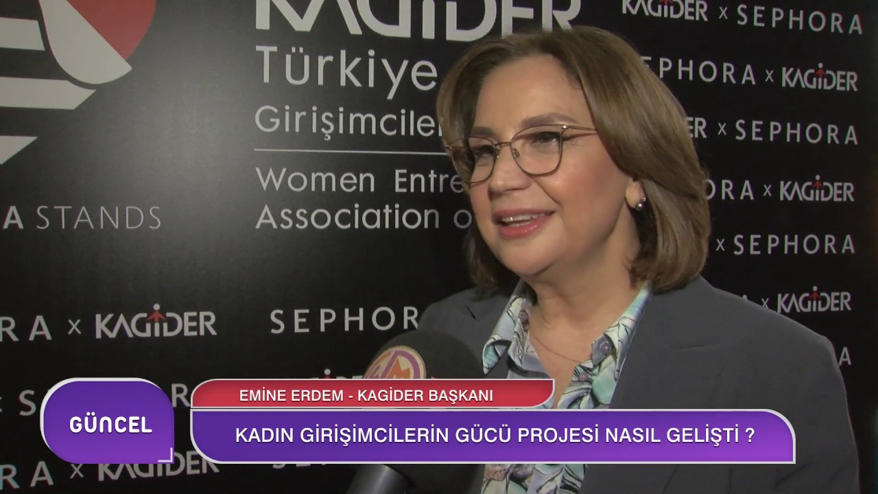 Kozmetikte Kadınları Desteklemek İ&ccedil;in KAGİDER ve SEPHORA El ele Verdi #WomanTV #KAGİDER #SEPHORA