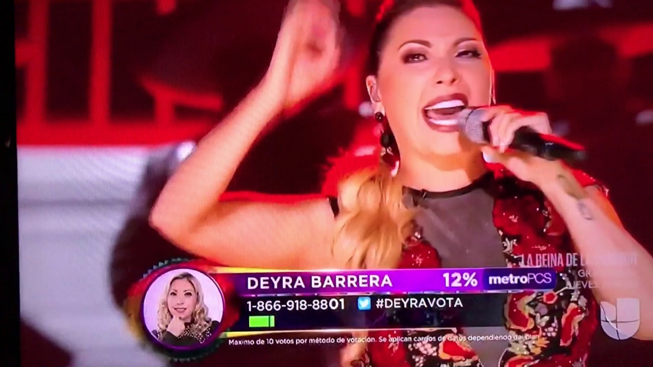 Reina de la Canción -Deyra Barrera 