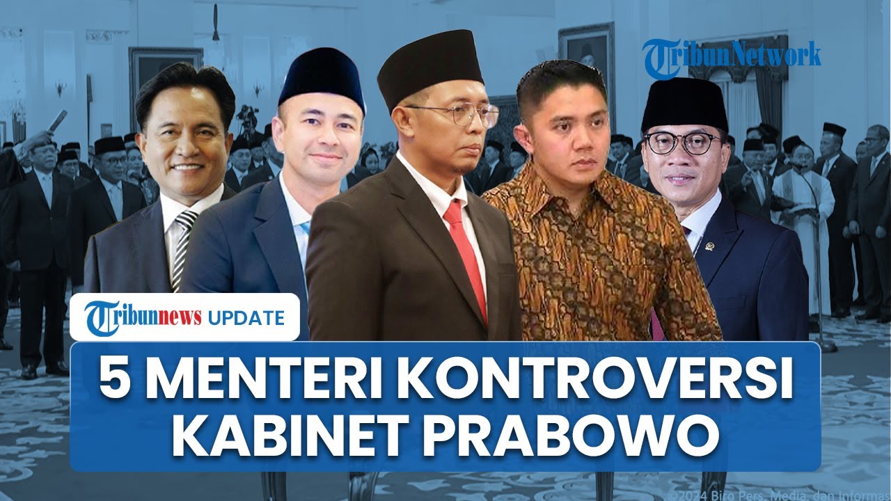 Belum Ada Seminggu, 5 Menteri Kontroversial Prabowo soal HAM hingga Blunder Kementerian Ramping
