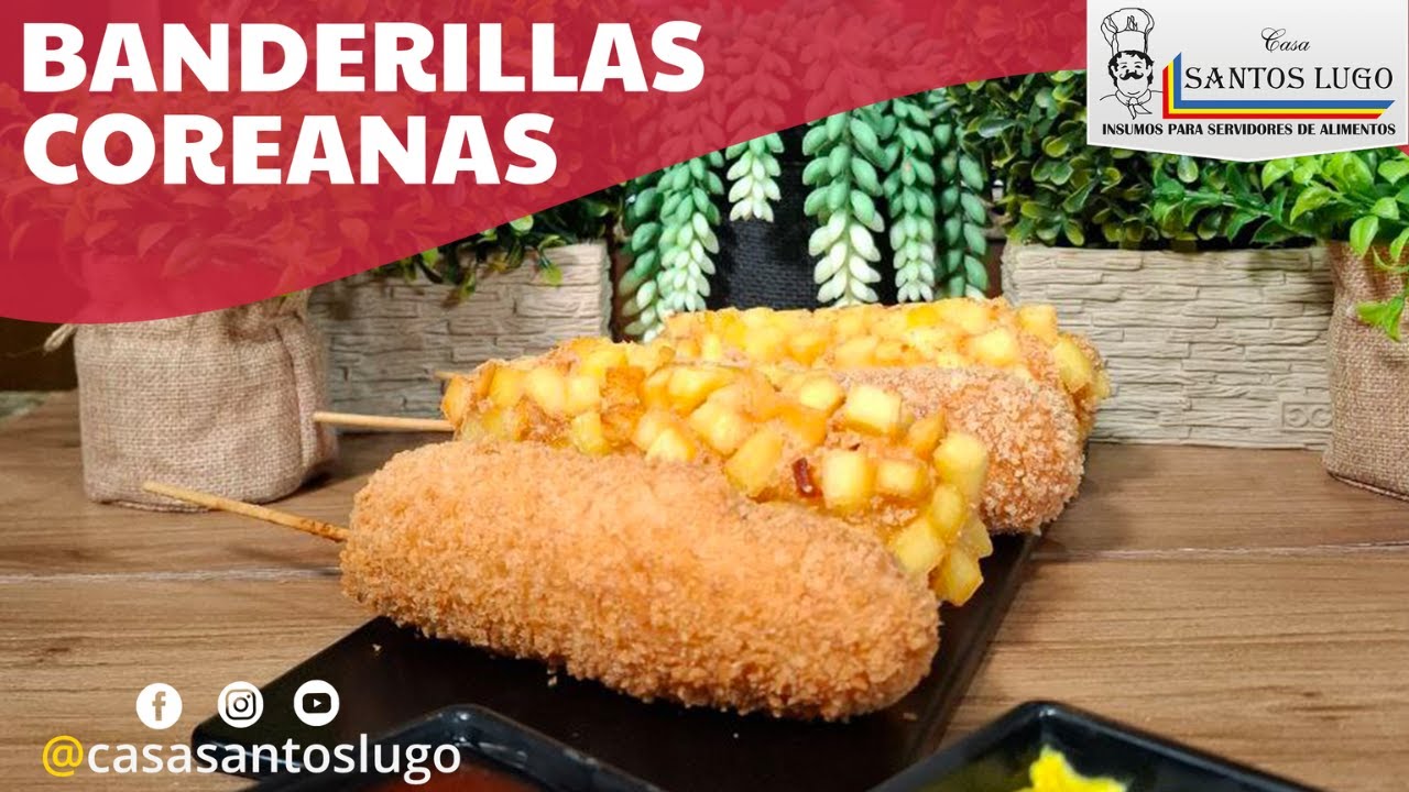 ⭐BANDERILLAS COREANAS⭐RECETA FACÍL PASO A PASO 🧑🏻‍🍳