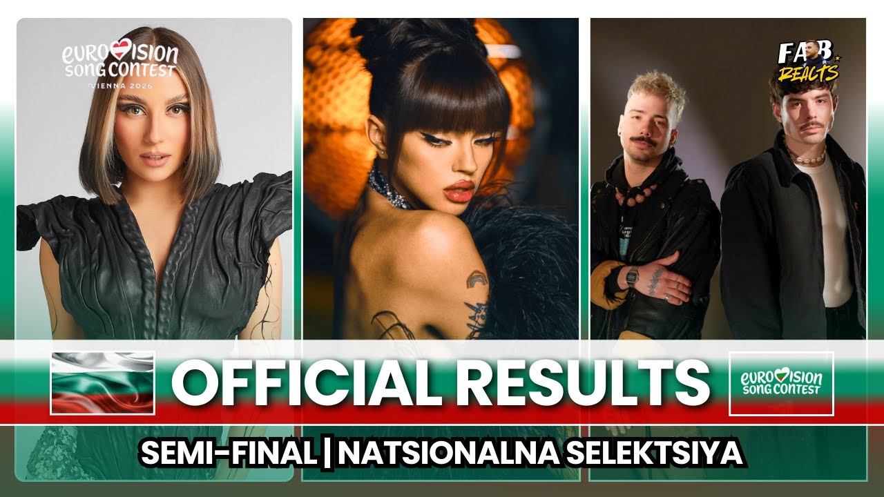Natsionalna Selektsiya 2026: Official Results - Semi-Final | BULGARIA 🇧🇬 ESC 2026 🎶😍 #esc2026