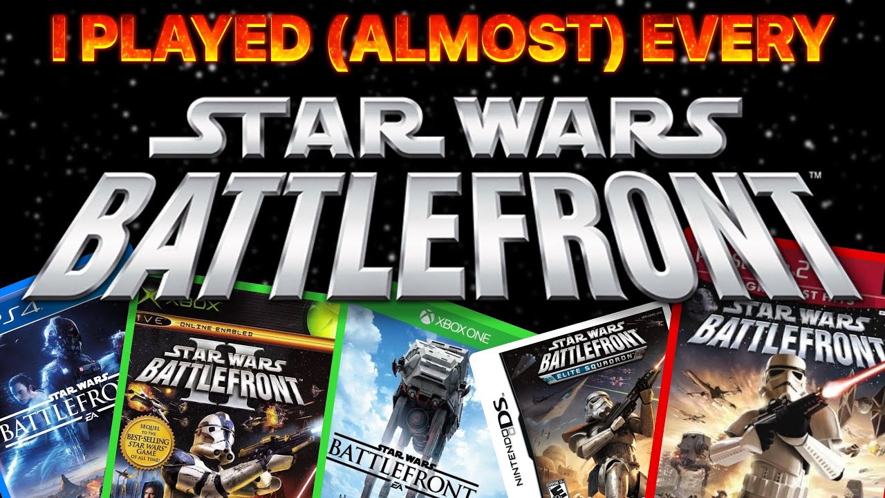 I Played (Almost) Every Star Wars Battlefront Game In 2025!