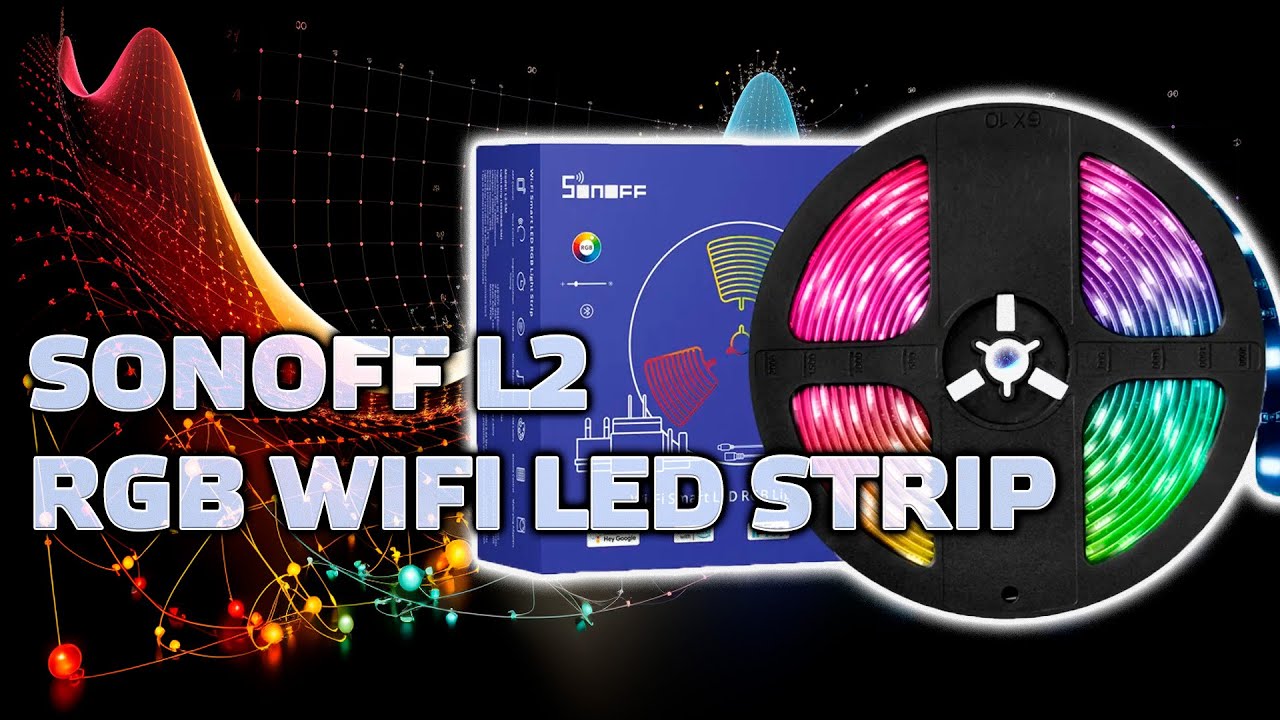 SONOFF L2 - RGB светодиодная лента с wi-fi и bluetooth, Ewelink, Google Home, Home Assistant