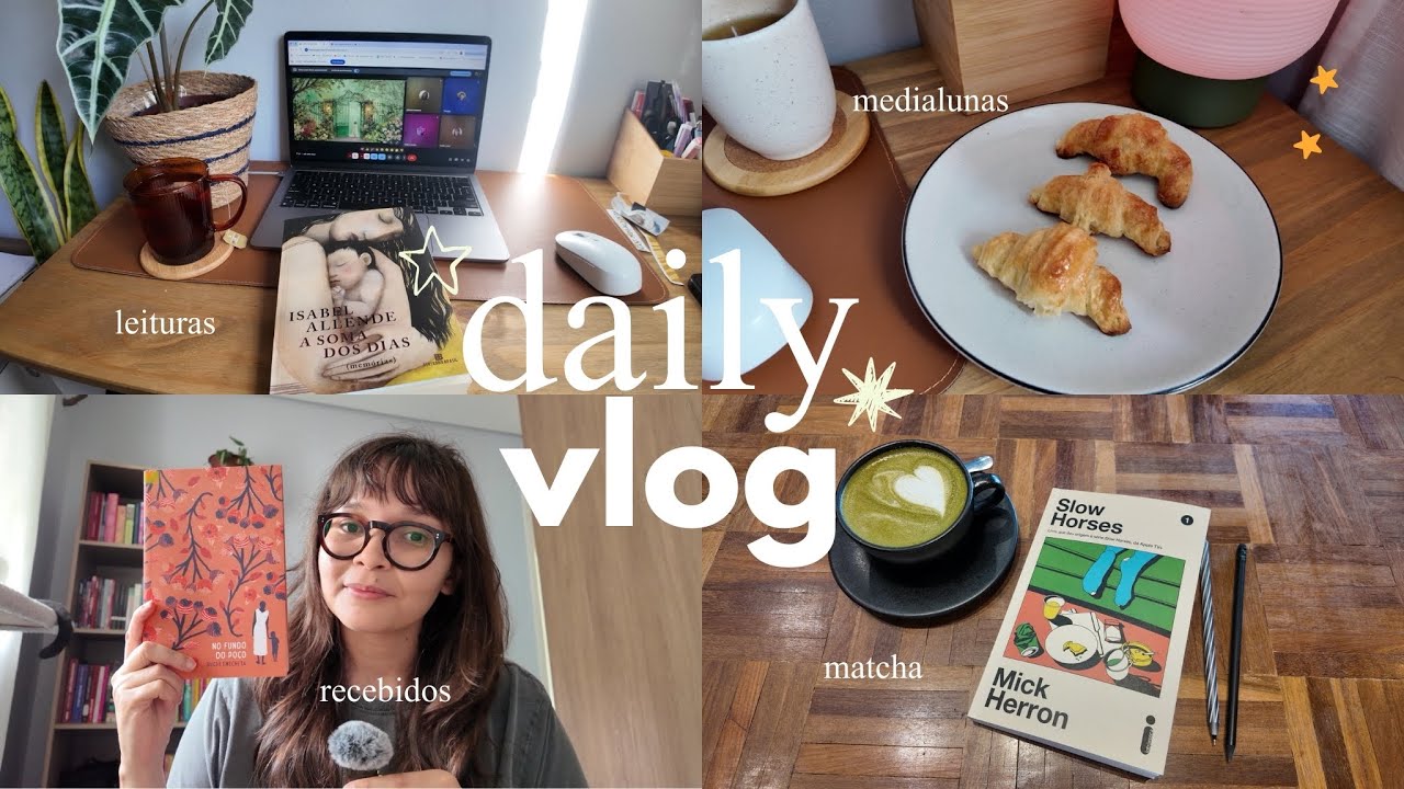 medialunas, leituras e unboxing 🥐📚☕️