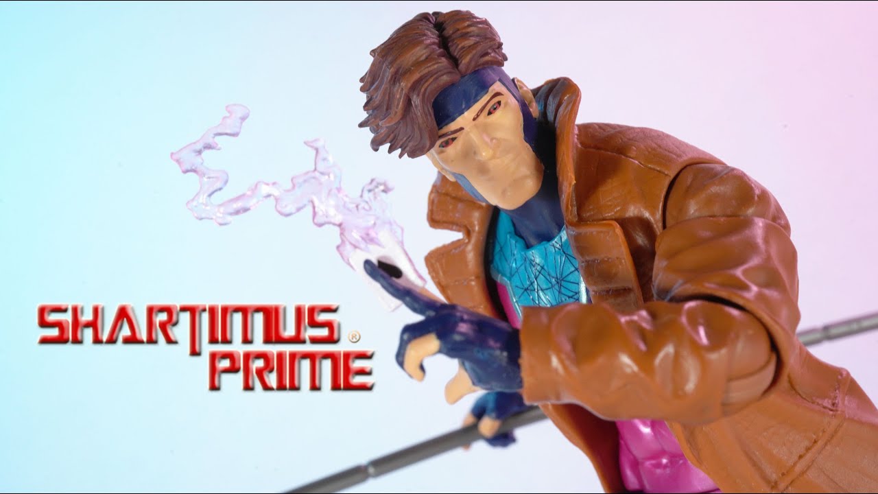 Marvel Legends Gambit Retro Vintage Collection X-Men Fox Kids Target Exclusive Hasbro Figure Review