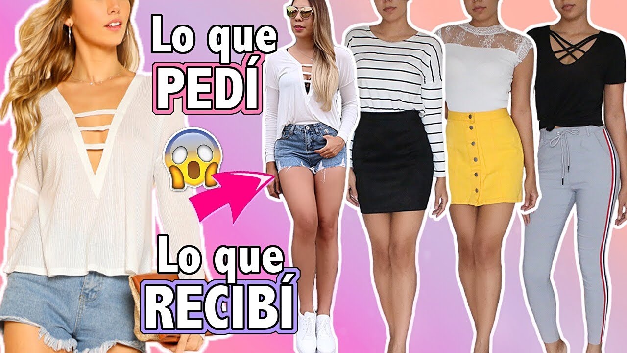 HAUL ROPA CHINA: LO QUE PEDÍ VS LO QUE RECIBÍ♡│Mirianny