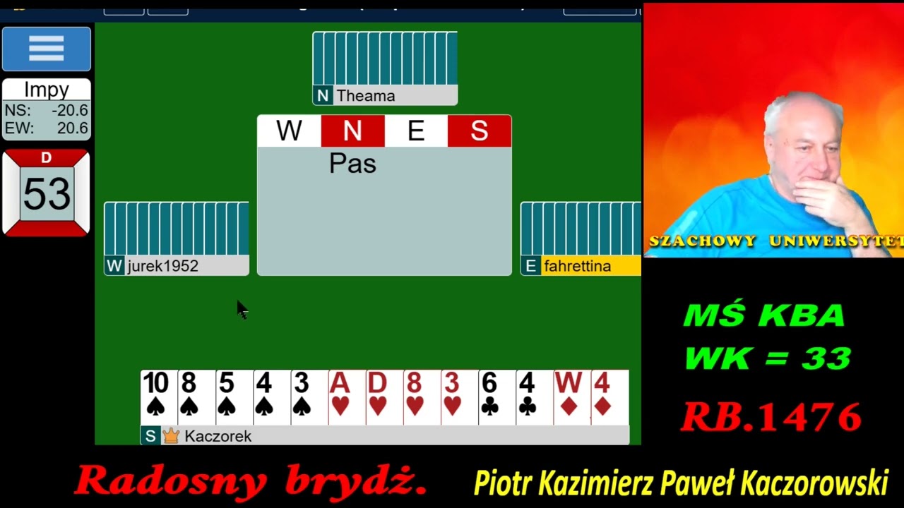 Radosny Brydż RB.3722