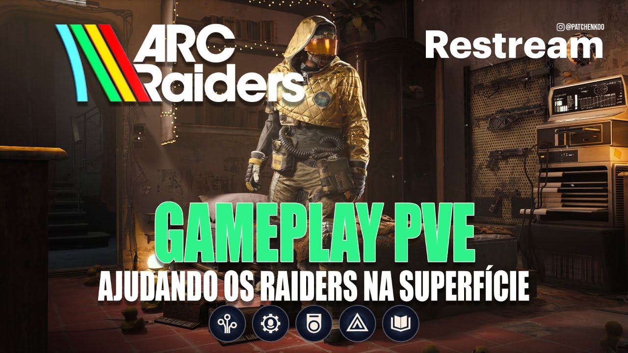 FOCANDO NOS DESAFIOS - ARC RAIDERS 100% PVE