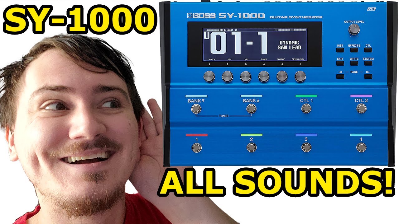 BOSS SY 1000 ALL SOUNDS Namm 2020