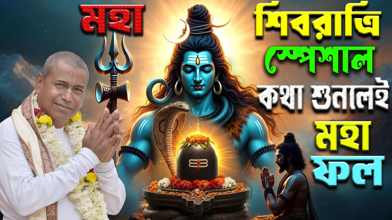 মহা শিবরাত্রির স্পেশাল // এই দিনে বাবার অলৌকিক লীলা শুনলে কৃপা লাভ হয় // শ্রী শ্যামসুন্দর দাস