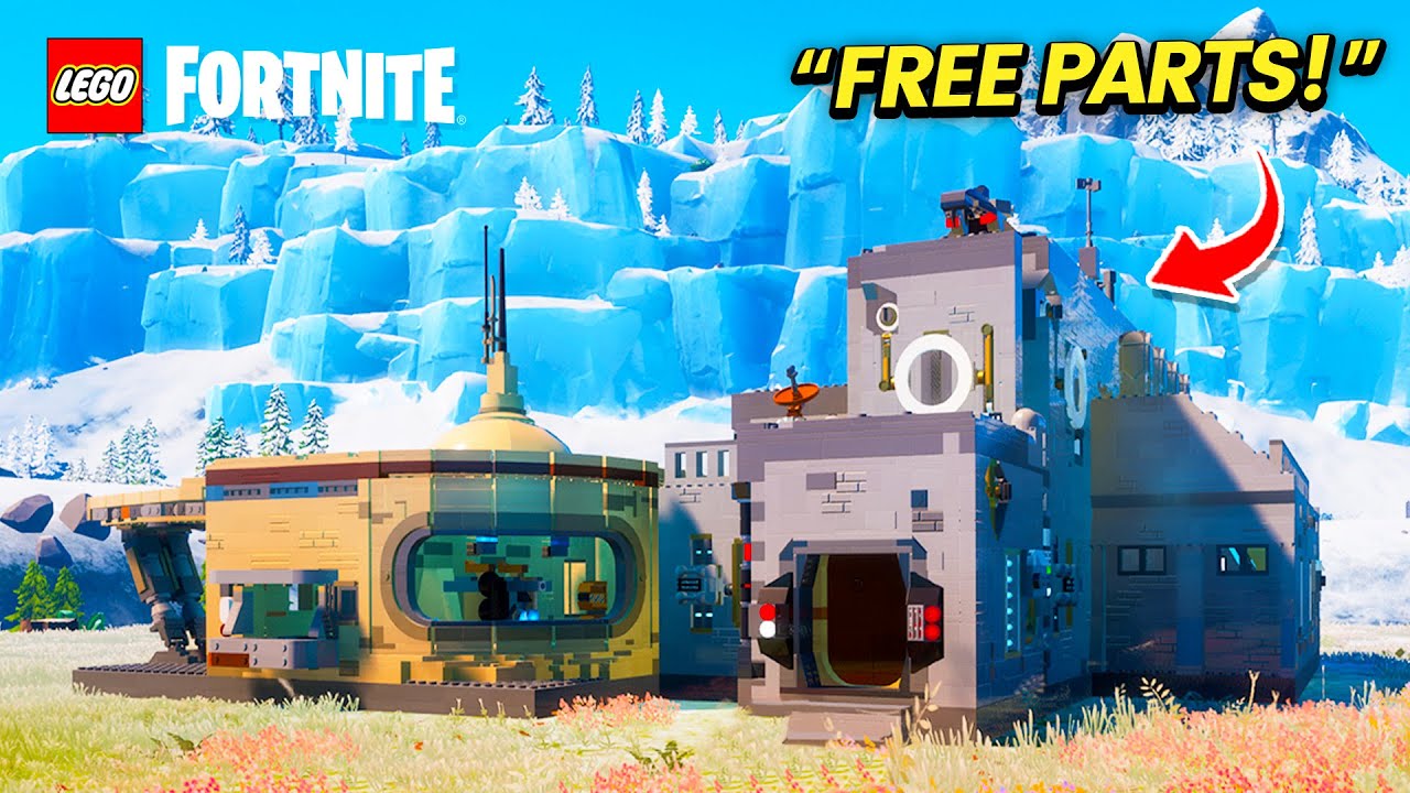 How To Build a Laboratory in Lego Fortnite! - PART 1