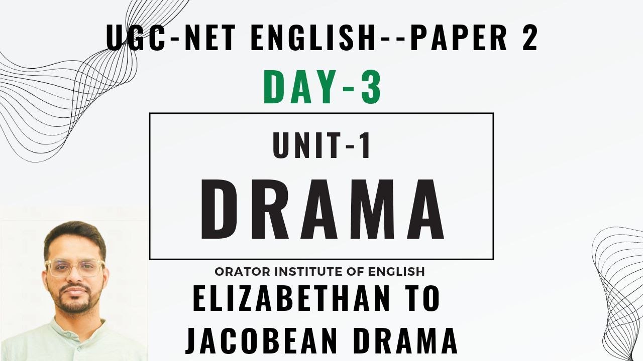 Day-3 | UNIT 1-DRAMA | UGC NET ENGLISH PAPER 2 | Free Batch | Orator Institute | Zuba'r Saifi Sir