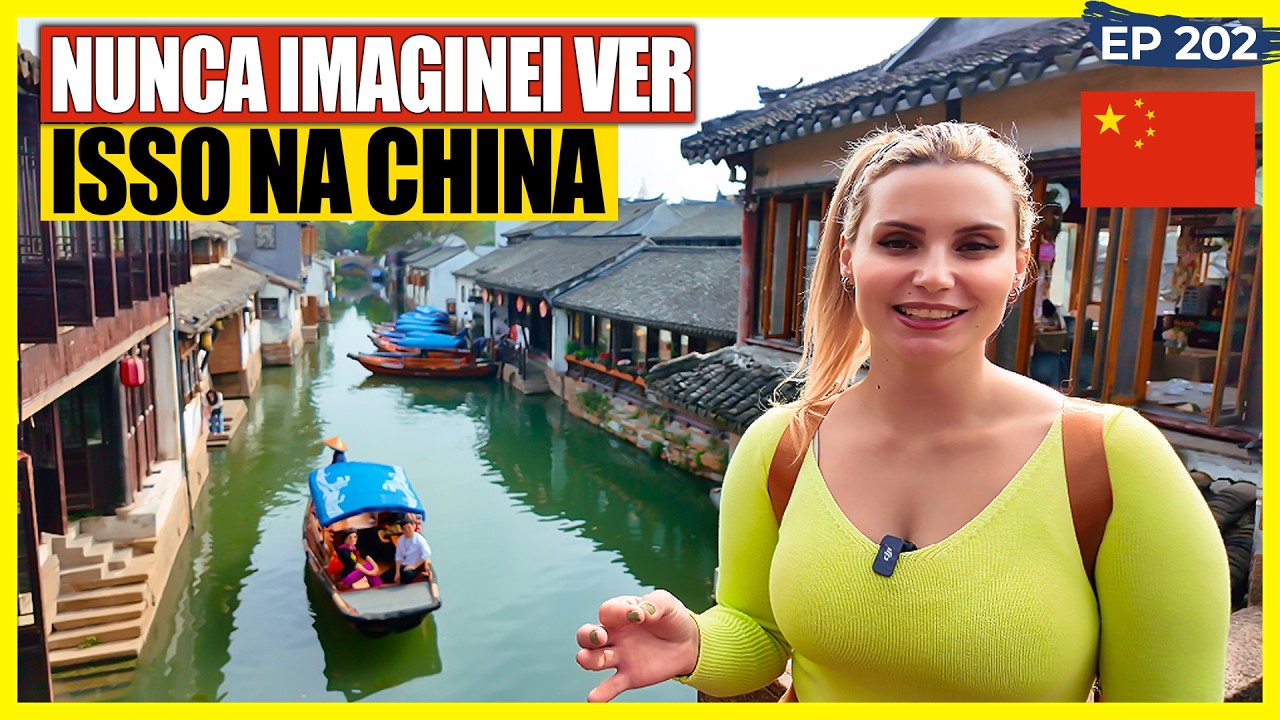 A CIDADE DA CHINA CONSTRUÍDA SOBRE AS ÁGUAS: VENEZA CHINESA?!