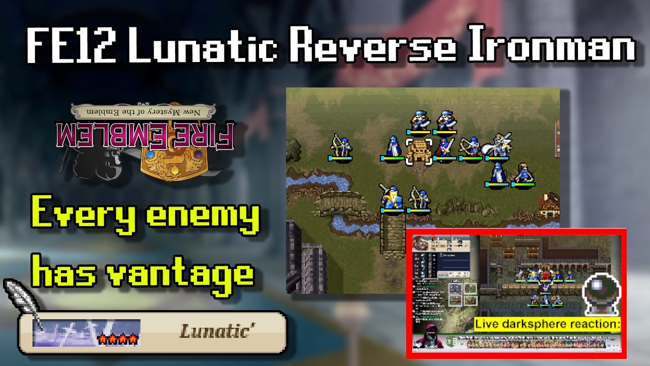 【FE12 Lunatic Reverse Ironman】Wouldn't it be funny if I got softlocked on ch20 twice
