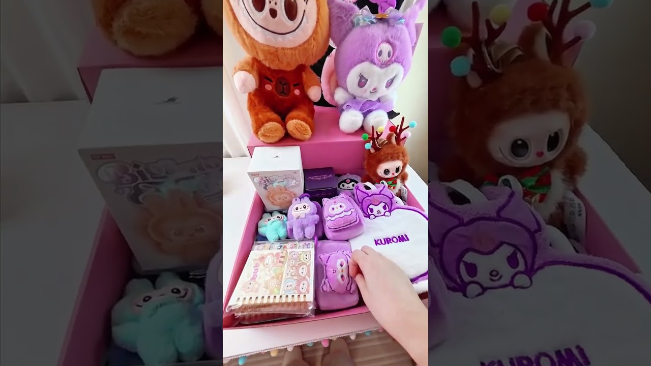 ASMR Packing 4 Scoops for Wanda 📦 Labubu x Kuromi Haul (The Mischief Duo!)