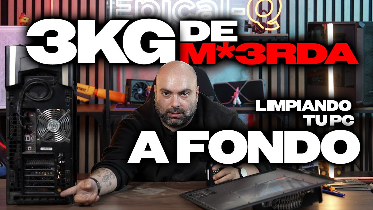 Tu ordenador está lleno de suciedad | Te enseñamos cómo limpiar tu PC de forma rápida y eficaz