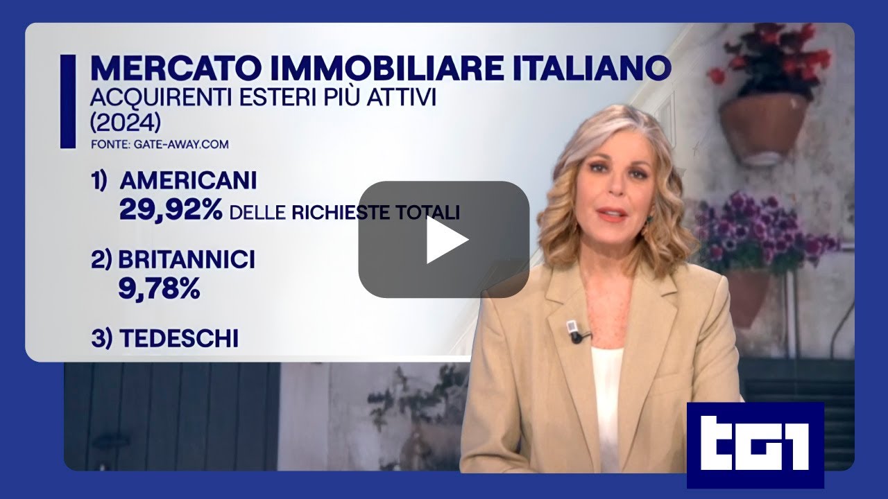 Il TG1 parla di Gate-away.com: L'Italia al centro del mercato estero