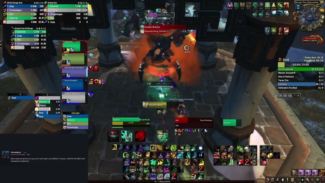 Shado-Pan Monastery 6:14 (MoP Classic Season 1)