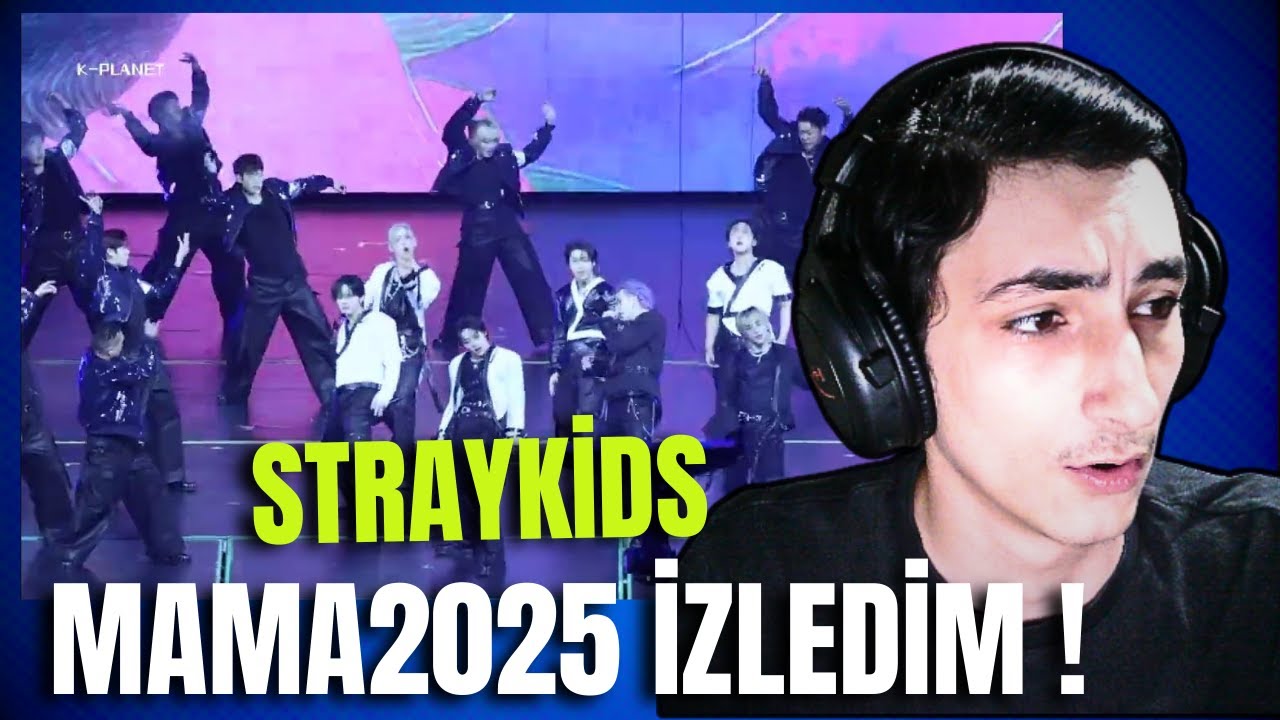 STRAYKİDS #MAMA2025 İZLİYORUZ !