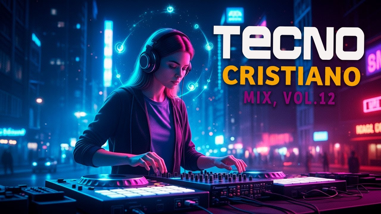 ⚡ Techno Cristiano de Adoración | Confío en Ti Señor – Tu Luz Me Guía (Mix)