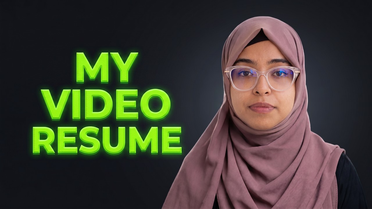 Video Resume | Daffodil International University | Multimedia and Creative Technology । MCT। DIU