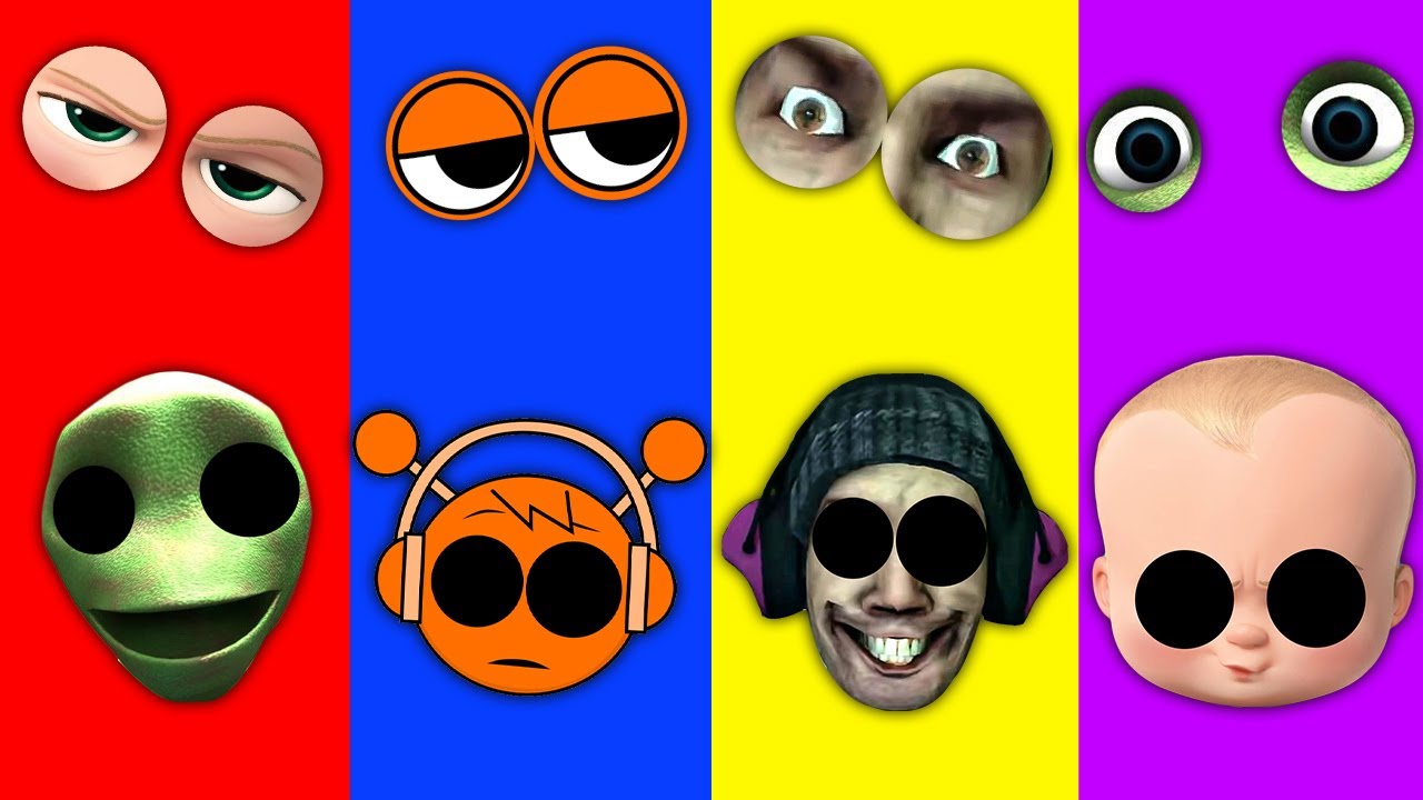 Wrong eyes👀 Alien Dance & Oren & Skibidi Toilet & Baby Boss & Vlad&Niki - DAME TU COSITA Wrong Head
