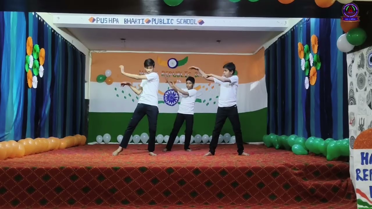 Tiranga Song Dance Performance 🇮🇳 | Republic Day Program | Pushpa Bharti Public School