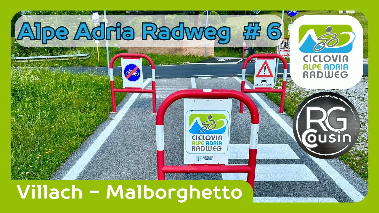 Alpe Adria Radweg 2023 E-Bike Radreise Tag 6