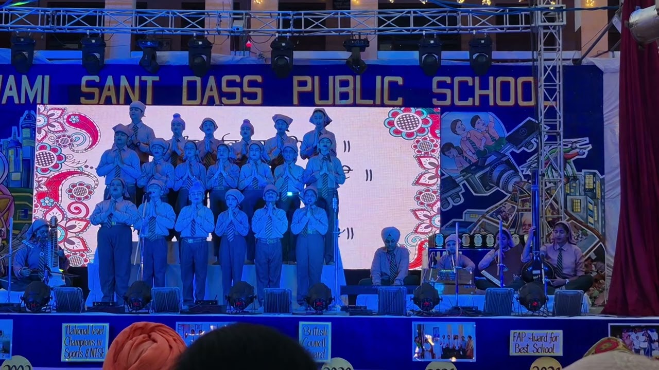 School Shabad ! Annual Function 2025 ! Swami Sant Dass Public School Jalandhar 
