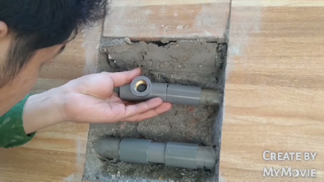hướng dẫn nối ống thay khóa nước kỹ thuật
