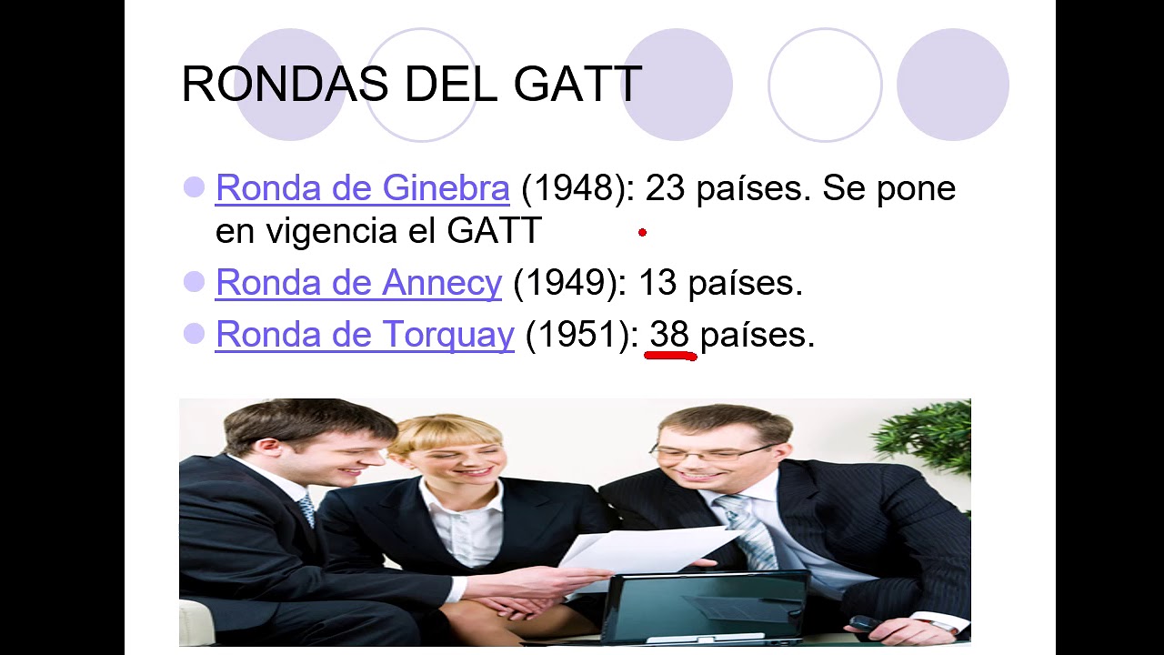 DEL GATT A LA OMC
