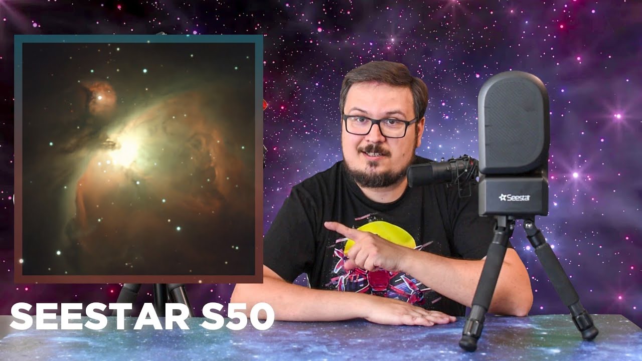 Cyfrowy teleskop Seestar S50 - pierwsze wrażenia.