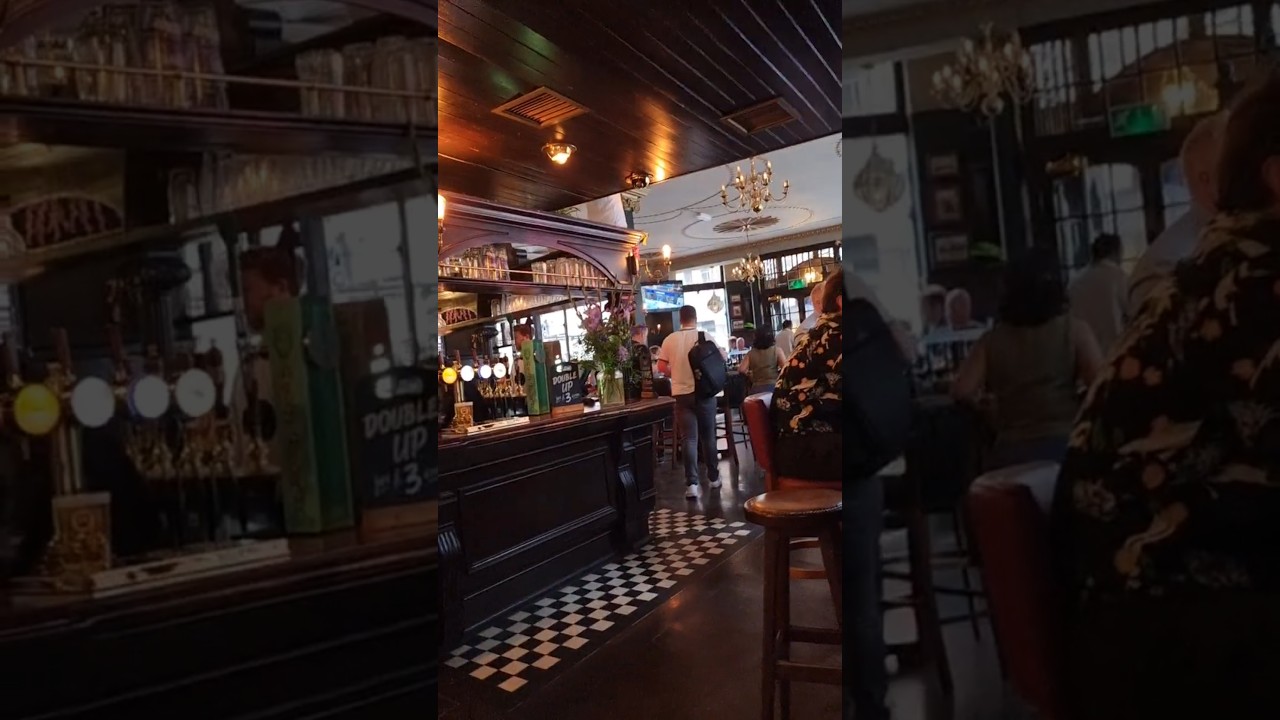 The Albert, Victorian Pub with original celling, Victoria street, London