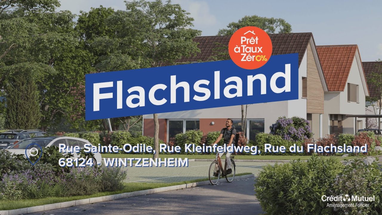 Terrains constructibles - Winzenheim (68) - Flachsland