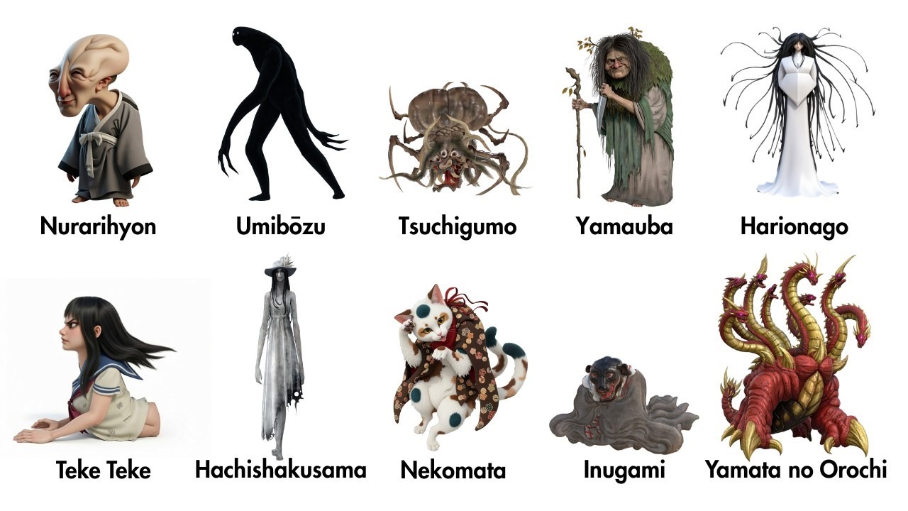 Makhluk Mitologi Paling Mengerikan dari Jepang!