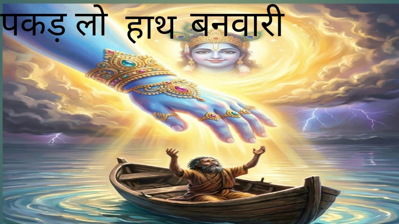 पकड़ लो हाथ बनवारी । Viral video# trending# bhajan