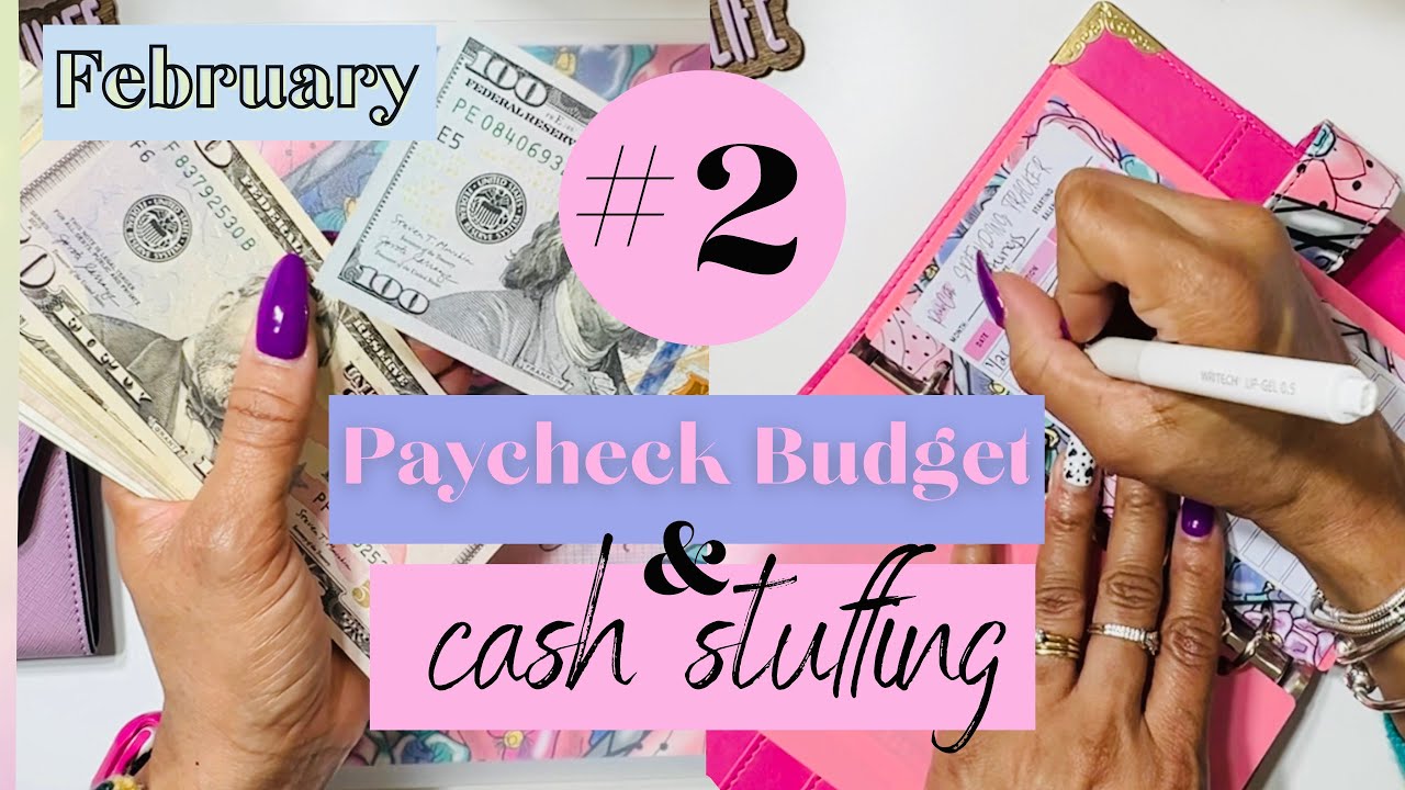2ND PAYCHECK BUDGET $648 CASH STUFFING  | STRETCHING MY PAYCHECK | #moneymanagement