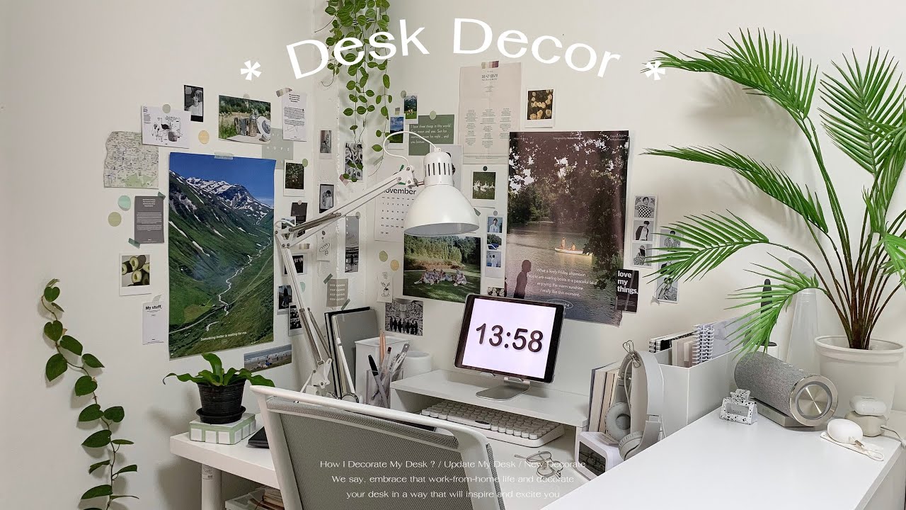 Desk Decor * — จัดโต๊ะใหม่, มีของมาเพิ่ม, พิกัดของบนโต๊ะ, ASMR #oppm__