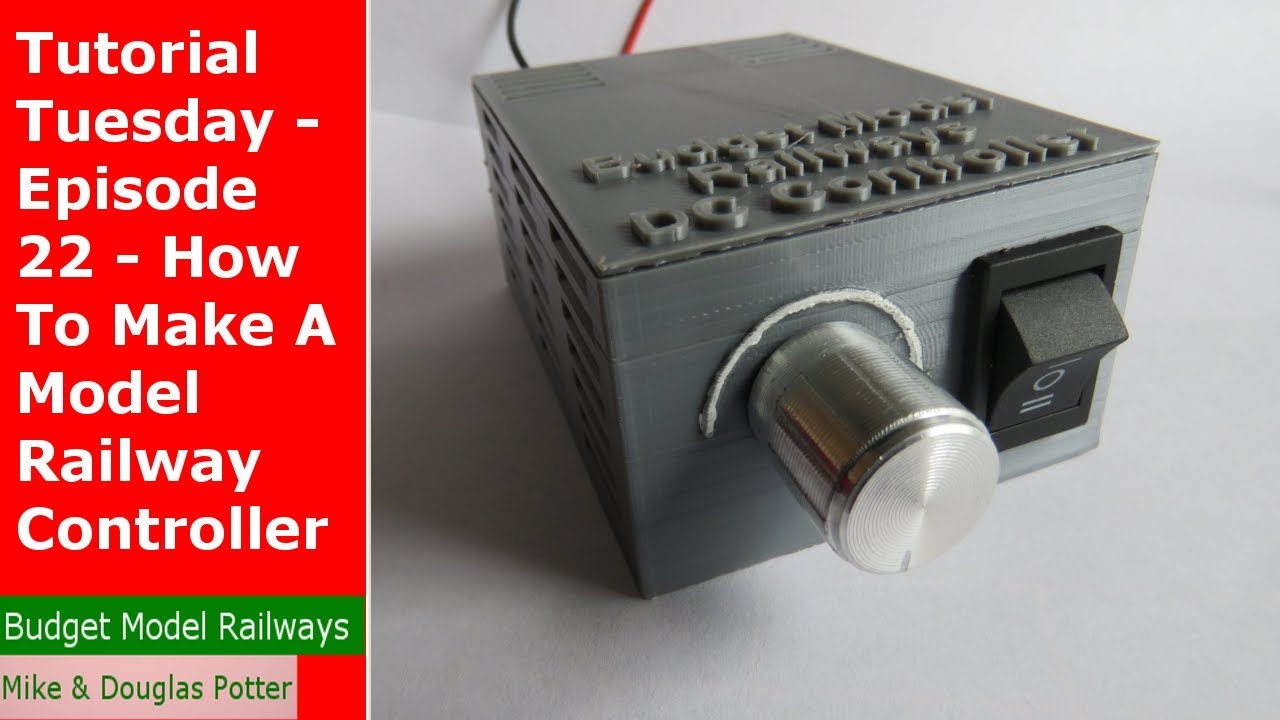 How To Make An Excellent Variable / Slow Speed Model Railway / Railroad Controller Without Soldering