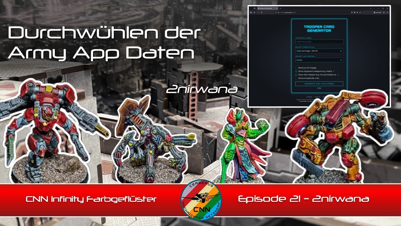 CNN - Infinity Farbgeflüster - E21: 2nirwana - Durchwühlen der Army App Daten