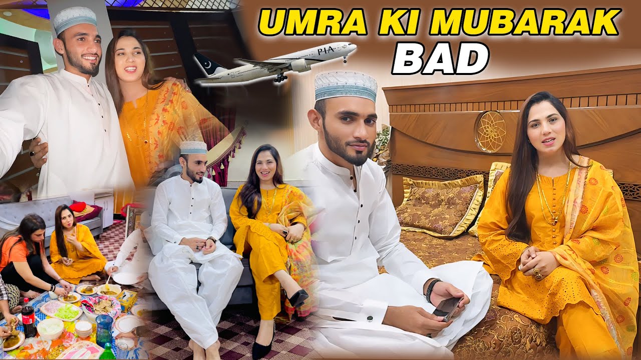 MEHAK MALIK UMRA KI MUBARAK BAD DANY AI GHAR PAY |😍