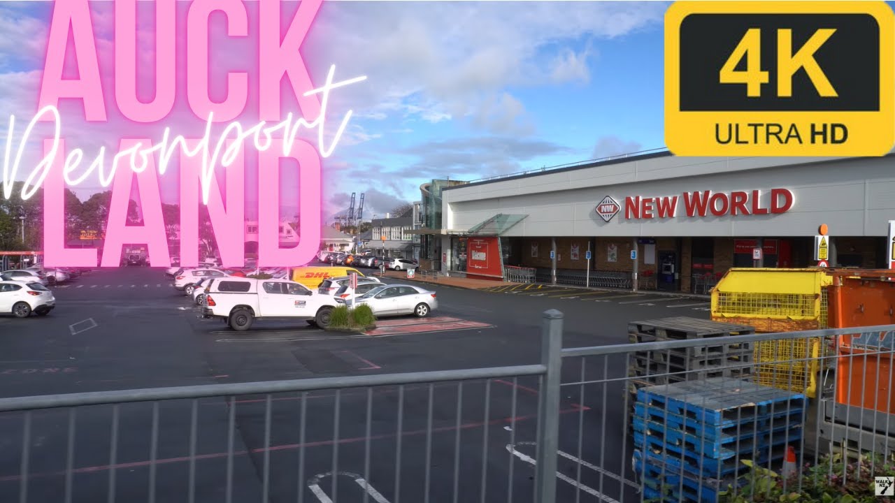 Devonport Shops | Auckland Walk | 4K