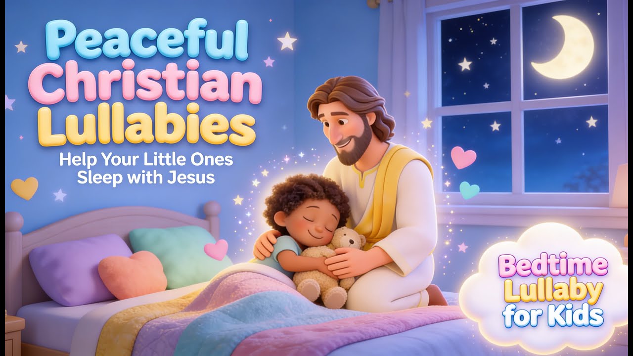 Peaceful Christian Lullabies | Help Your Little Ones Sleep with Jesus #lullaby