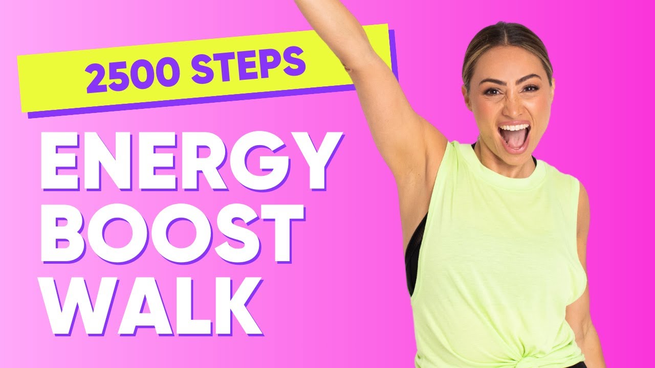 BOOST YOUR ENERGY! 20 Min Fun Walking Workout