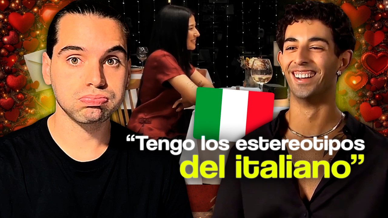 Un ITALIANO Seductor con TODOS los Estereotipos 🌹🍕 Citas First Dates 2026