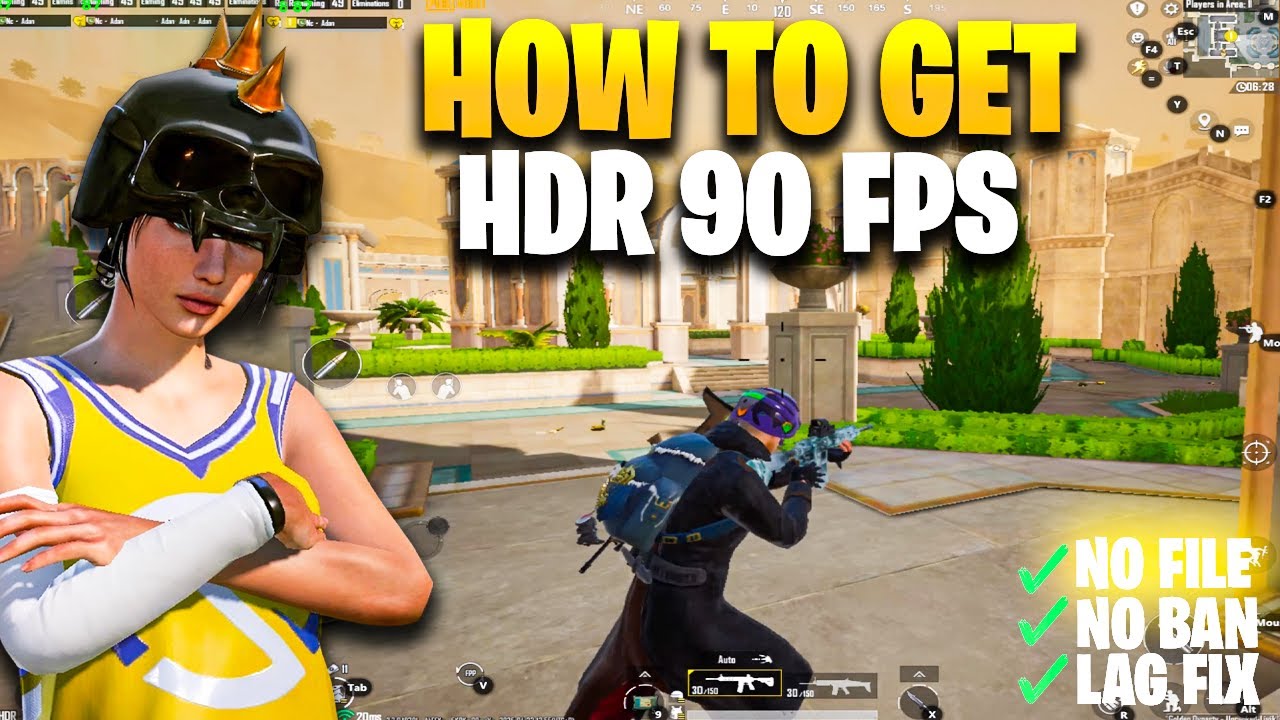 How to Unlock HDR 90 FPS in Gameloop PUBG Mobile ✅ Easy & Legal Method | 90 FPS Guide | NO BAN💯