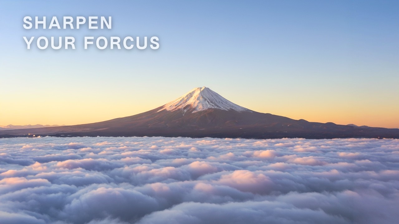 Zen Above the Clouds to Inner Clarity | Japanese Zen Ambient for Focus (Deep Calm)
