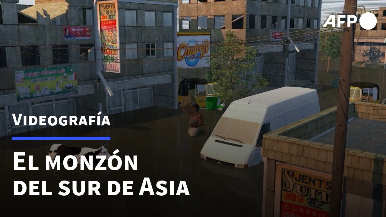 El monzón del sur de Asia | AFP